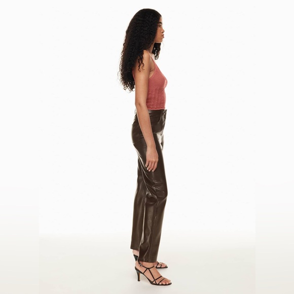 Wilfred Brown Straight Leg Pants - Picture 5 of 15